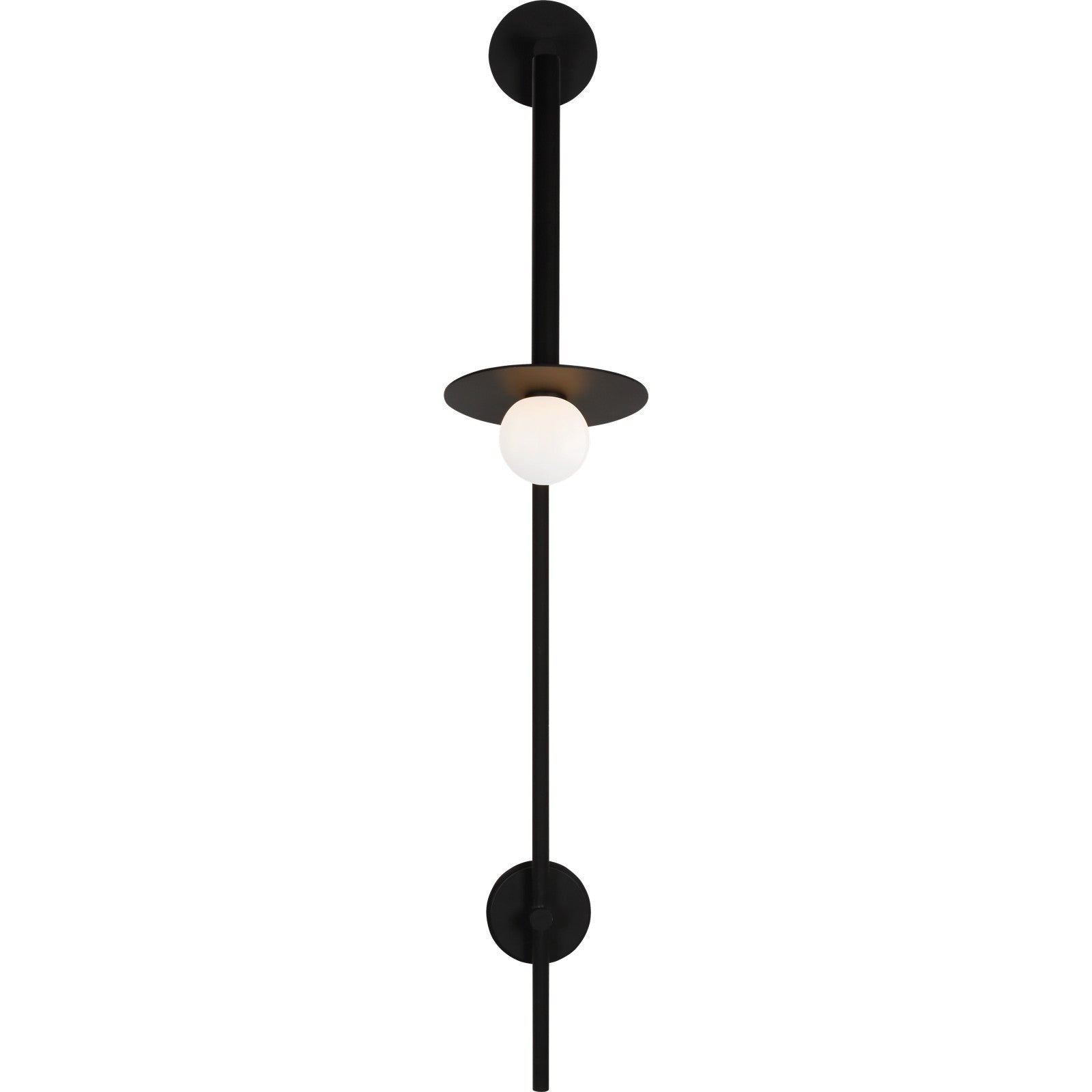 Nodes Large Pivot Sconce Burnished Brass - Kelly Wearstler Wall Lights