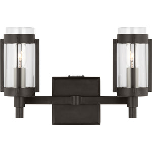Flynn 2 - Light Vanity Aged Iron - Ralph Lauren Wall Lights