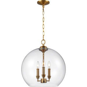 Lawler Orb Pendant in Chrome - Visual Comfort Ceiling Lights