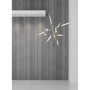 Linger 12-Light Abstract Chandelier - Visual Comfort Modern 4