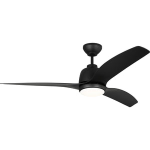 Avila Coastal 54" LED Ceiling Fan - Visual Comfort Fan 1