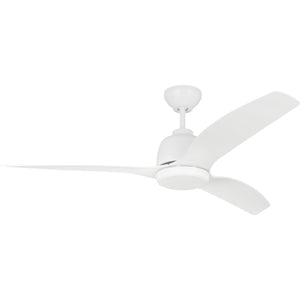 Avila Coastal 54" LED Ceiling Fan - Visual Comfort Fan 9