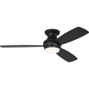 Ikon 52" Semi Flush LED Ceiling Fan - Visual Comfort Fan 11