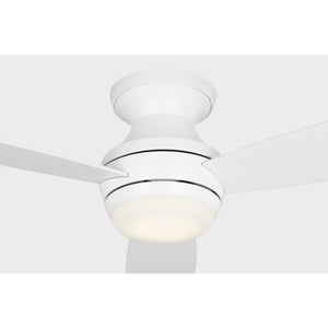 Ikon 52" Semi Flush LED Ceiling Fan - Visual Comfort Fan 19