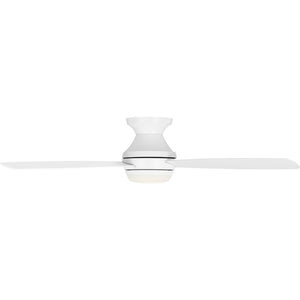 Ikon 52" Semi Flush LED Ceiling Fan - Visual Comfort Fan 18