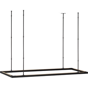 Stagger Halo 50 Uplight Linear Suspension - Visual Comfort Modern 4
