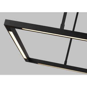 Stagger Halo 50 Linear Suspension - Visual Comfort Modern 5
