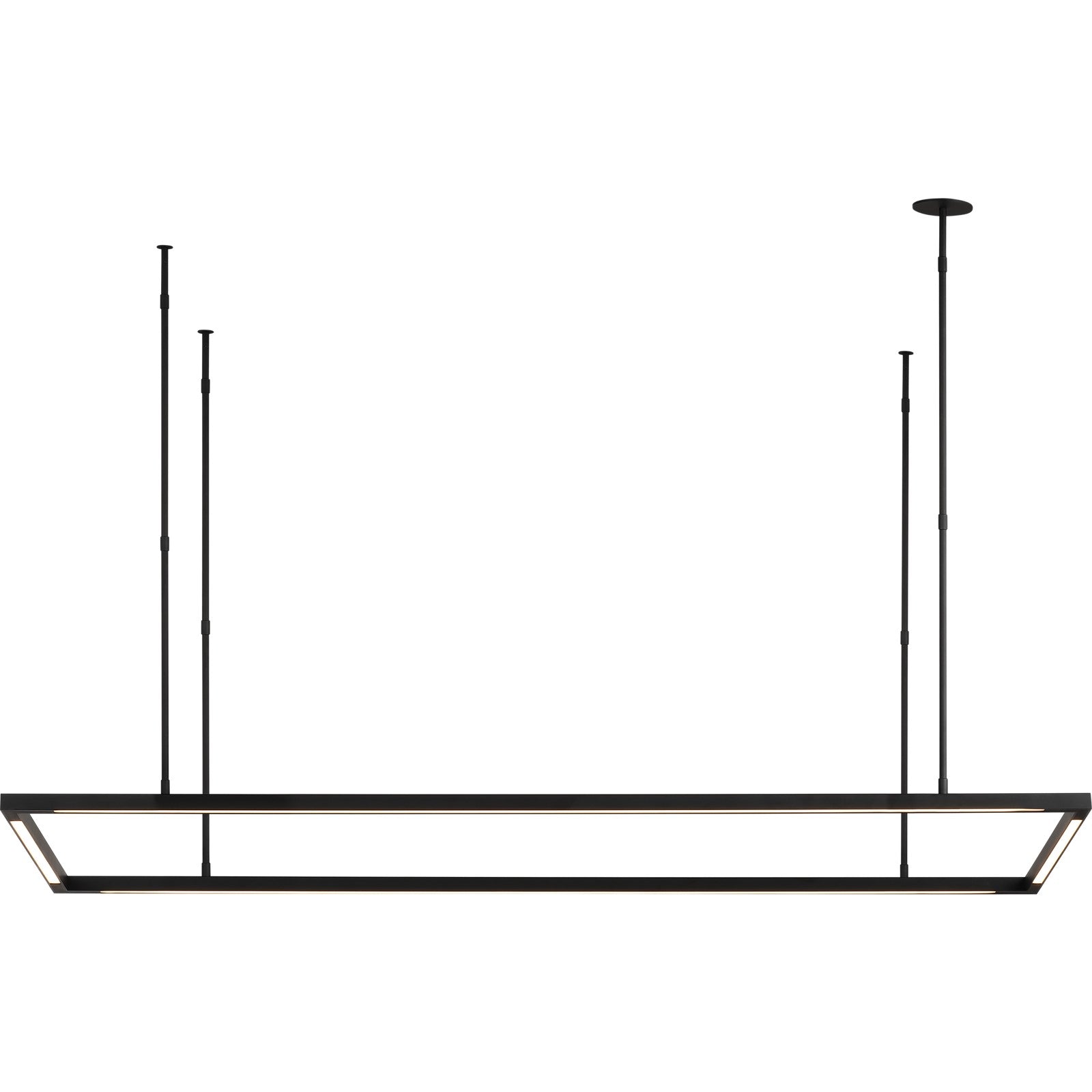 Stagger Halo 50 Linear Suspension - Visual Comfort Modern 1