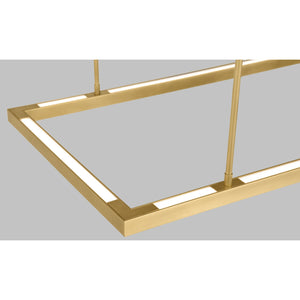 Stagger Halo 50 Linear Suspension - Visual Comfort Modern 11