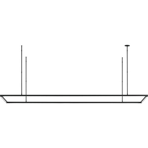 Stagger Halo 84 Linear Suspension - Visual Comfort Modern 3