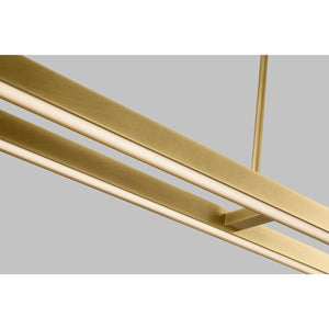 Stagger Halo 84 Linear Suspension - Visual Comfort Modern 18