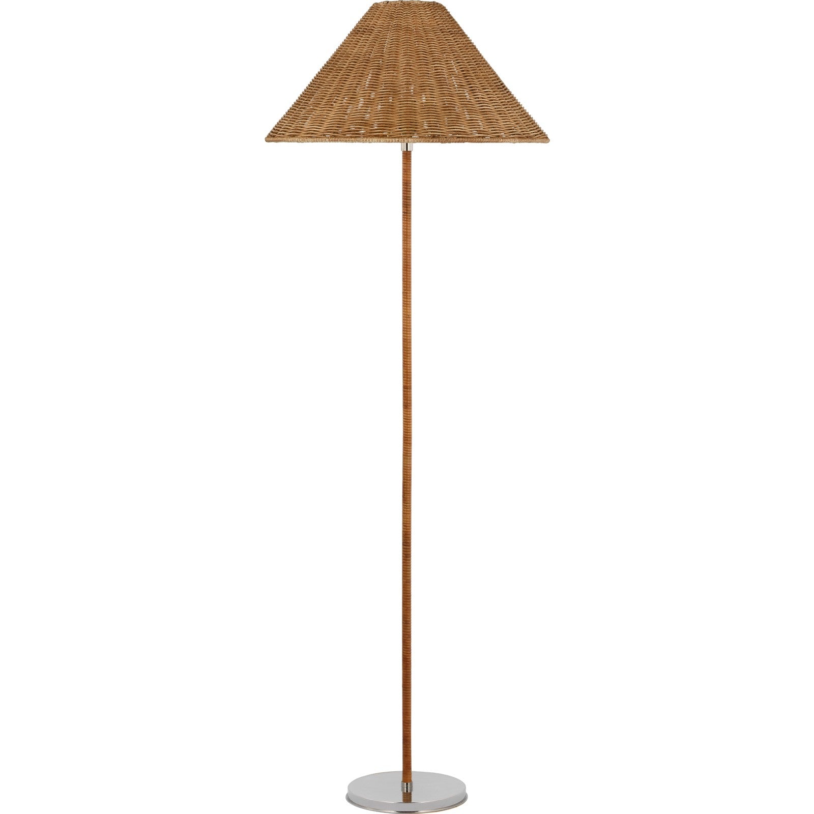 Wimberley Medium Wrapped Floor Lamp - Visual Comfort Floor Lamps