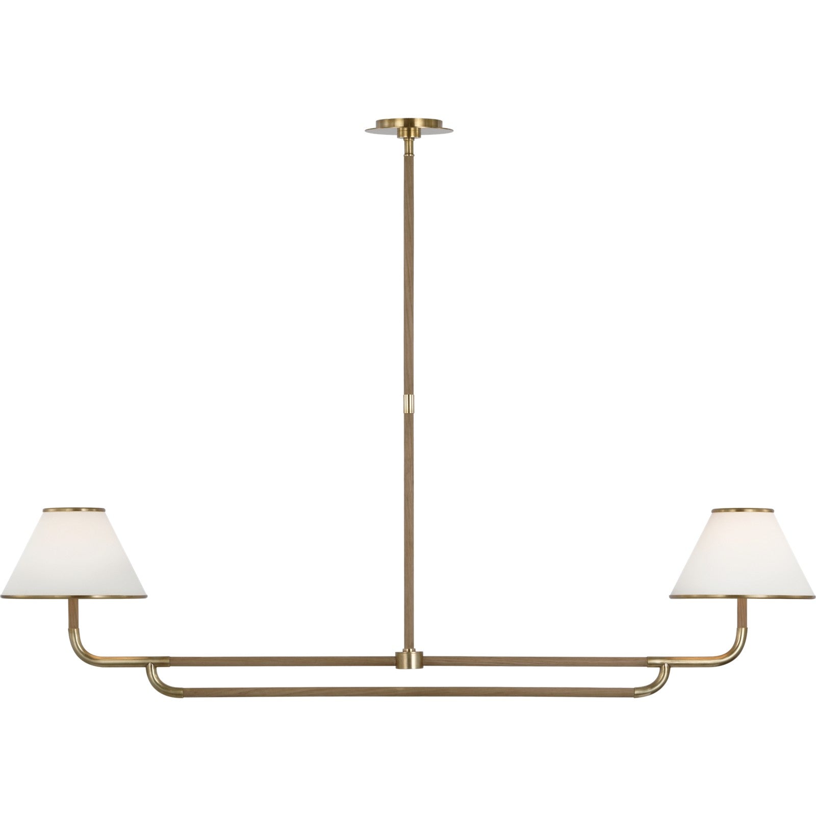 Rigby Large Linear Chandelier - Visual Comfort Ceiling Lights