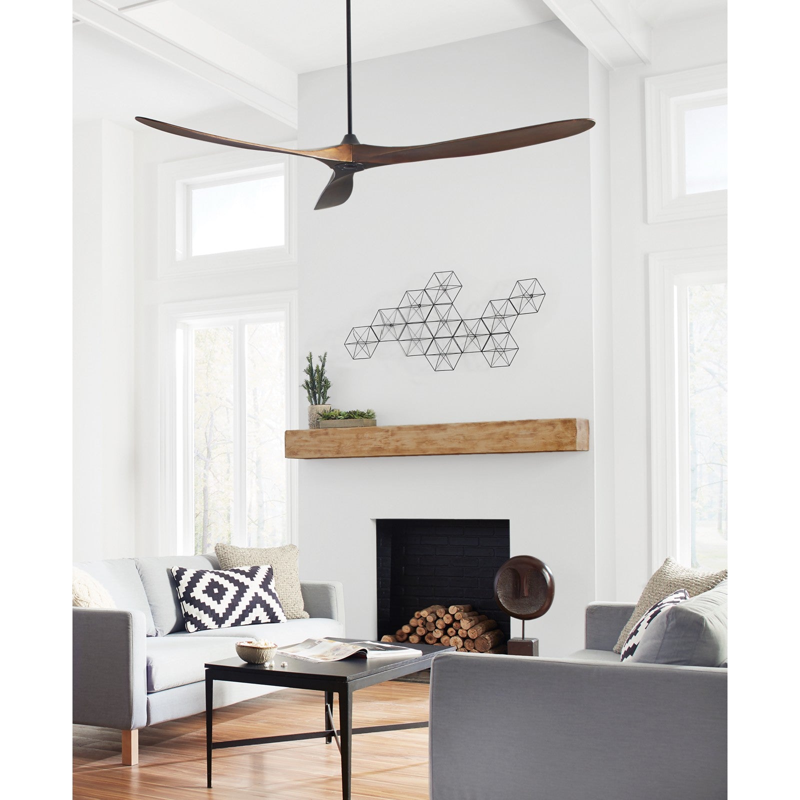 Maverick 88" Ceiling Fan - Visual Comfort Fan 4
