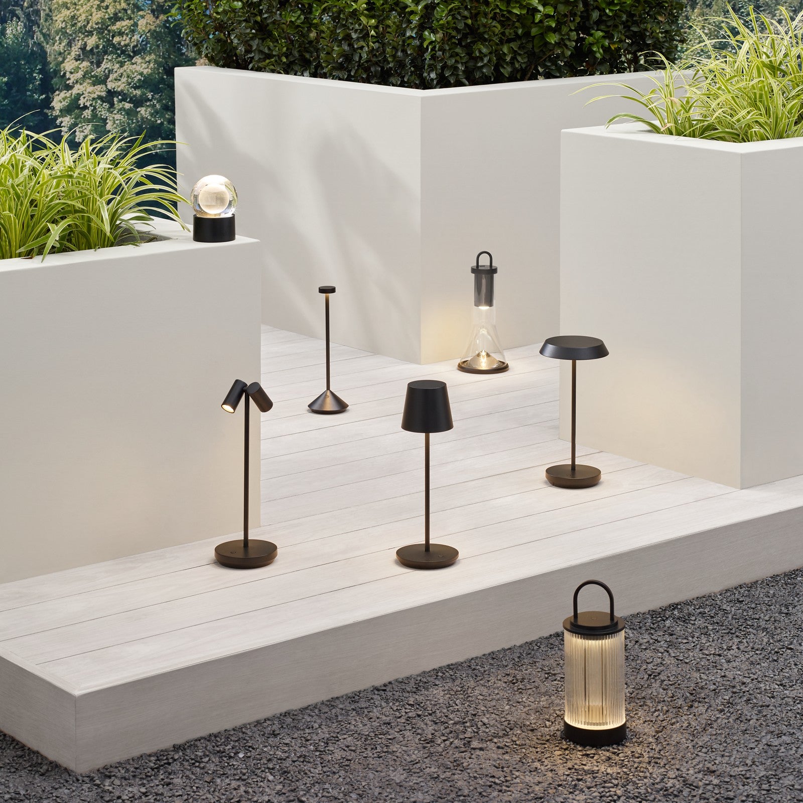 Nevis Accent Rechargeable Table Lamp - Visual Comfort Modern 30