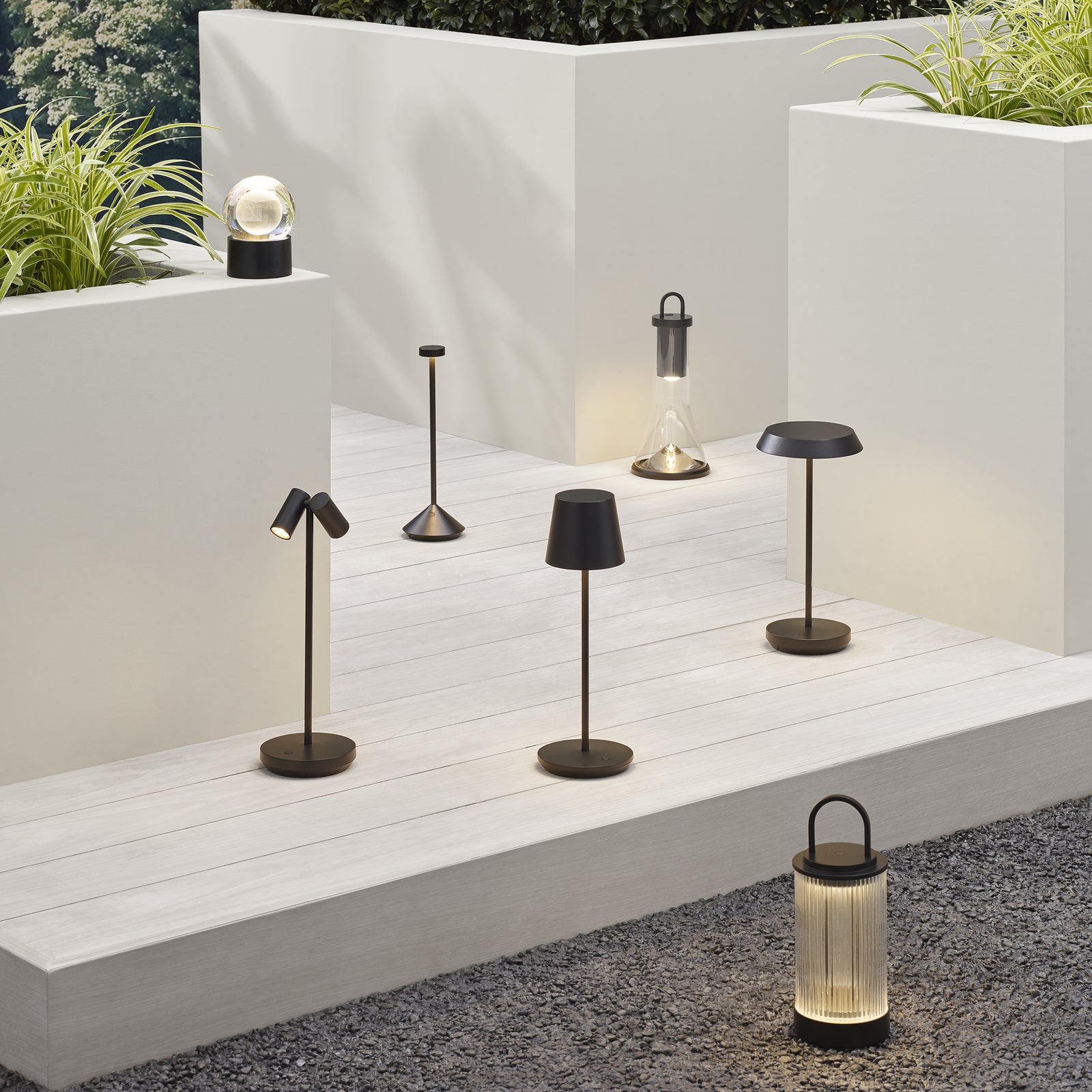Nevis Accent Rechargeable Table Lamp - Visual Comfort Modern 29