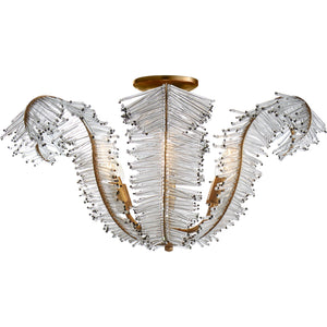 Calais Large Semi-Flush - Visual Comfort Ceiling Lights