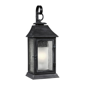 Shepherd Medium Lantern Dark Weathered Zinc - Visual Comfort Outdoor Lighting