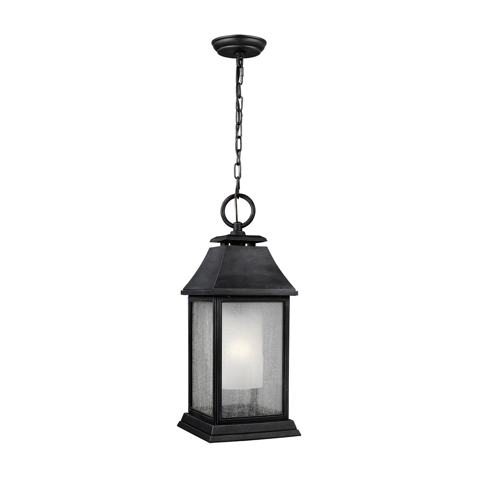 Shepherd Pendant Dark Weathered Zinc - Visual Comfort Outdoor Lighting