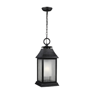 Shepherd Pendant Dark Weathered Zinc - Visual Comfort Outdoor Lighting