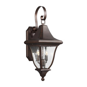 Oakmont Medium Lantern Patina Bronze - Visual Comfort Outdoor Lighting