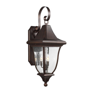 Oakmont Large Lantern Patina Bronze - Visual Comfort Outdoor Lighting