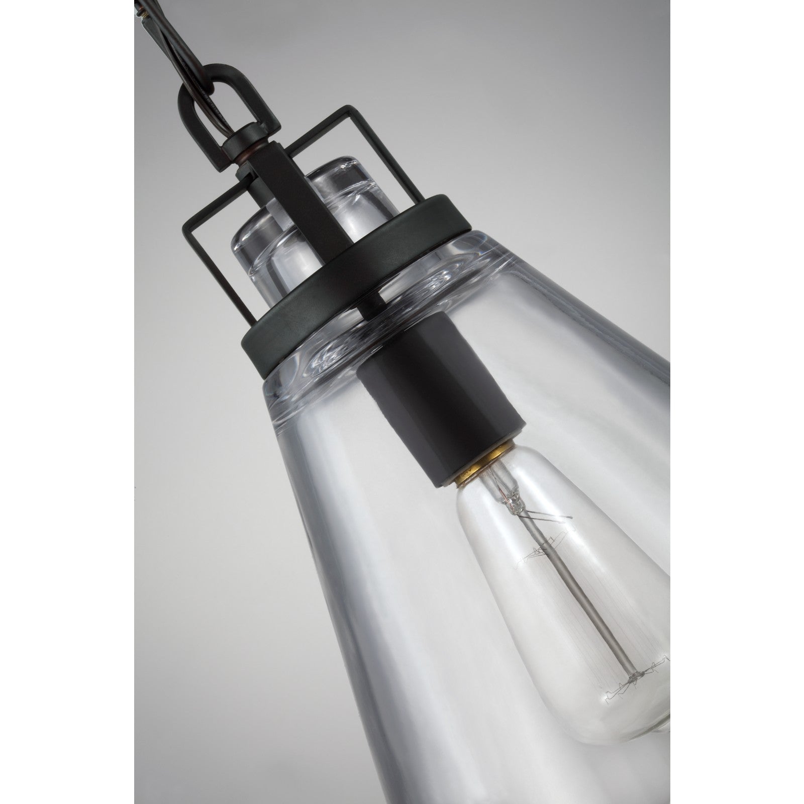 Frontage Pendant Oil Rubbed Bronze - Visual Comfort Ceiling Lights