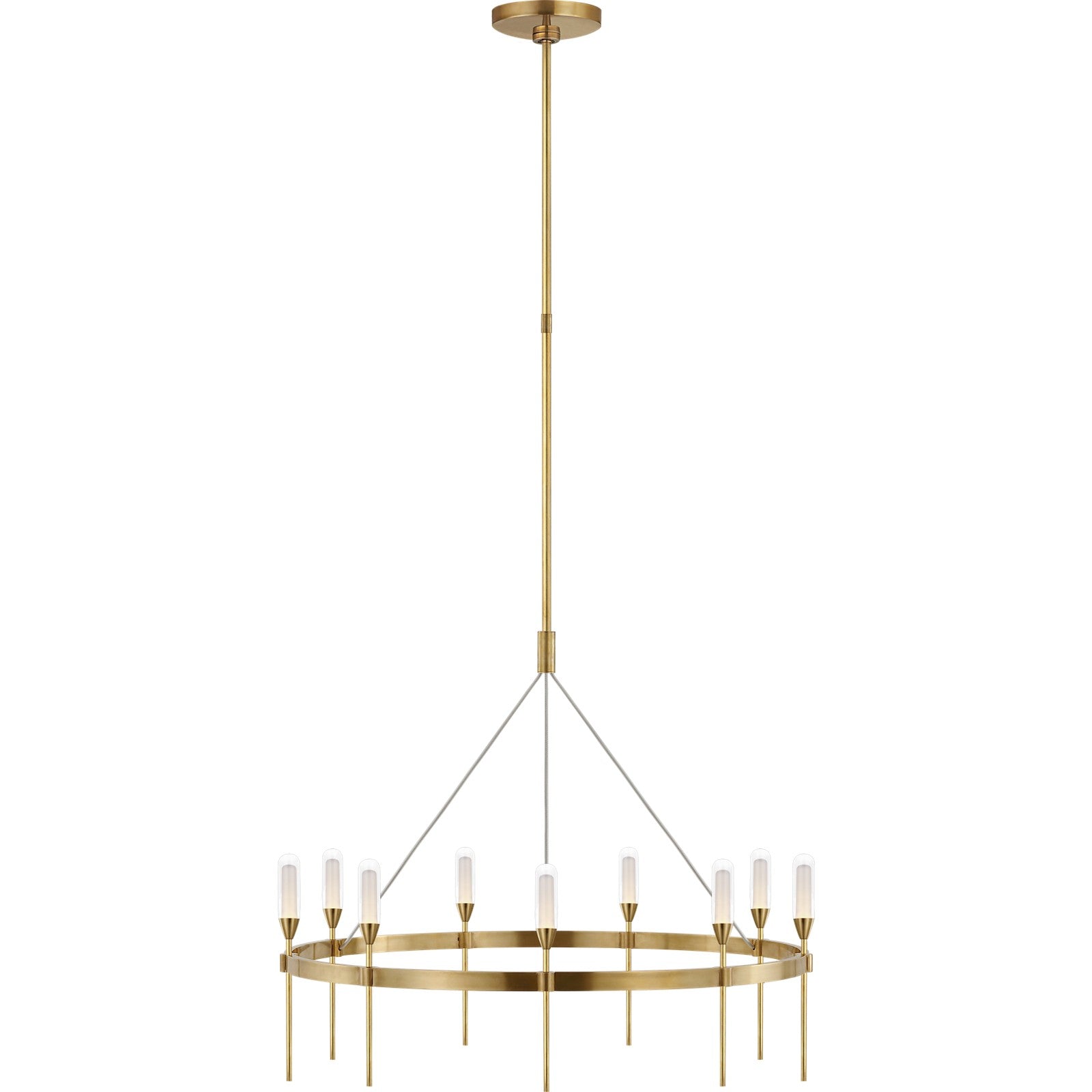 Overture Medium Ring Chandelier - Visual Comfort Ceiling Lights
