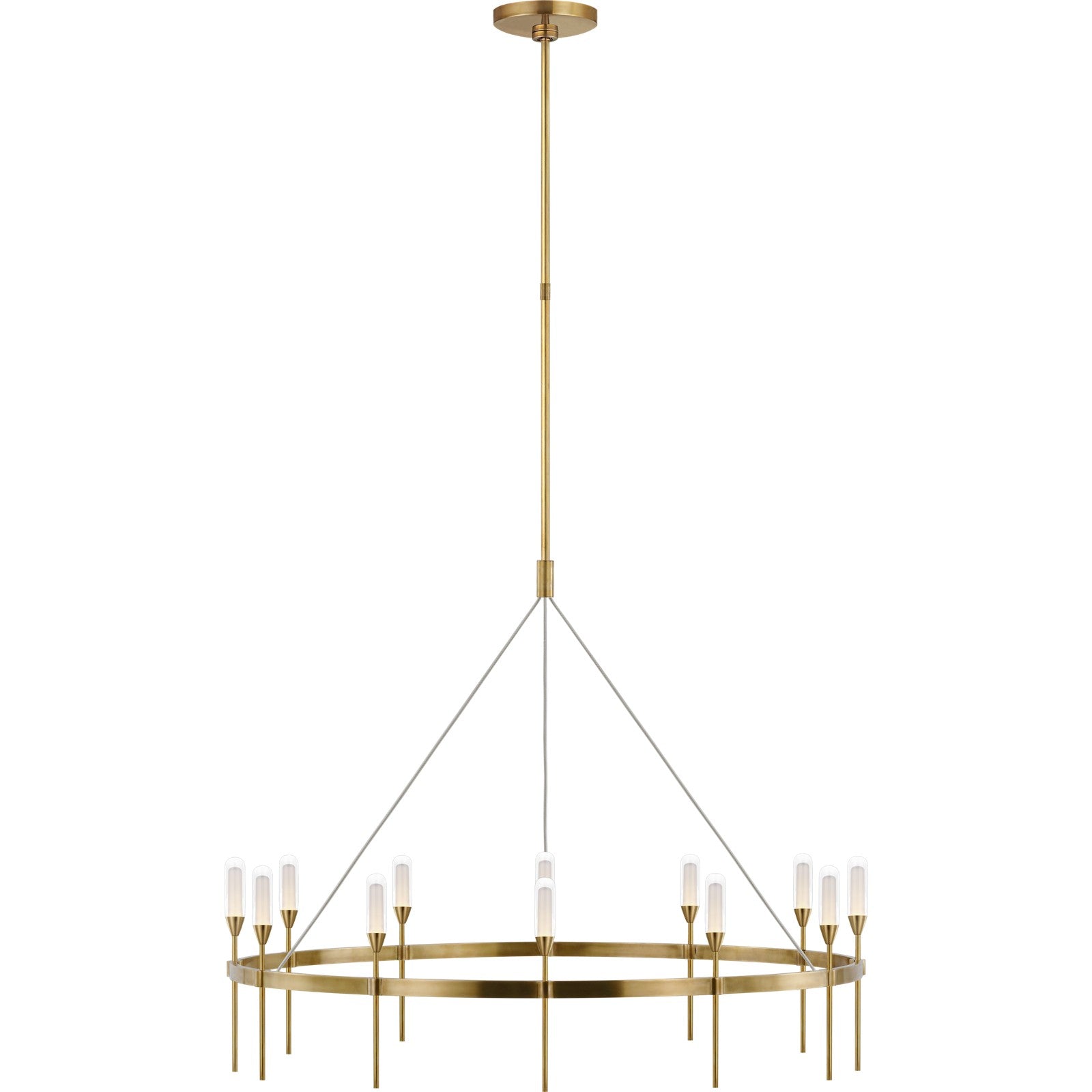 Overture XL Ring Chandelier - Visual Comfort Ceiling Lights