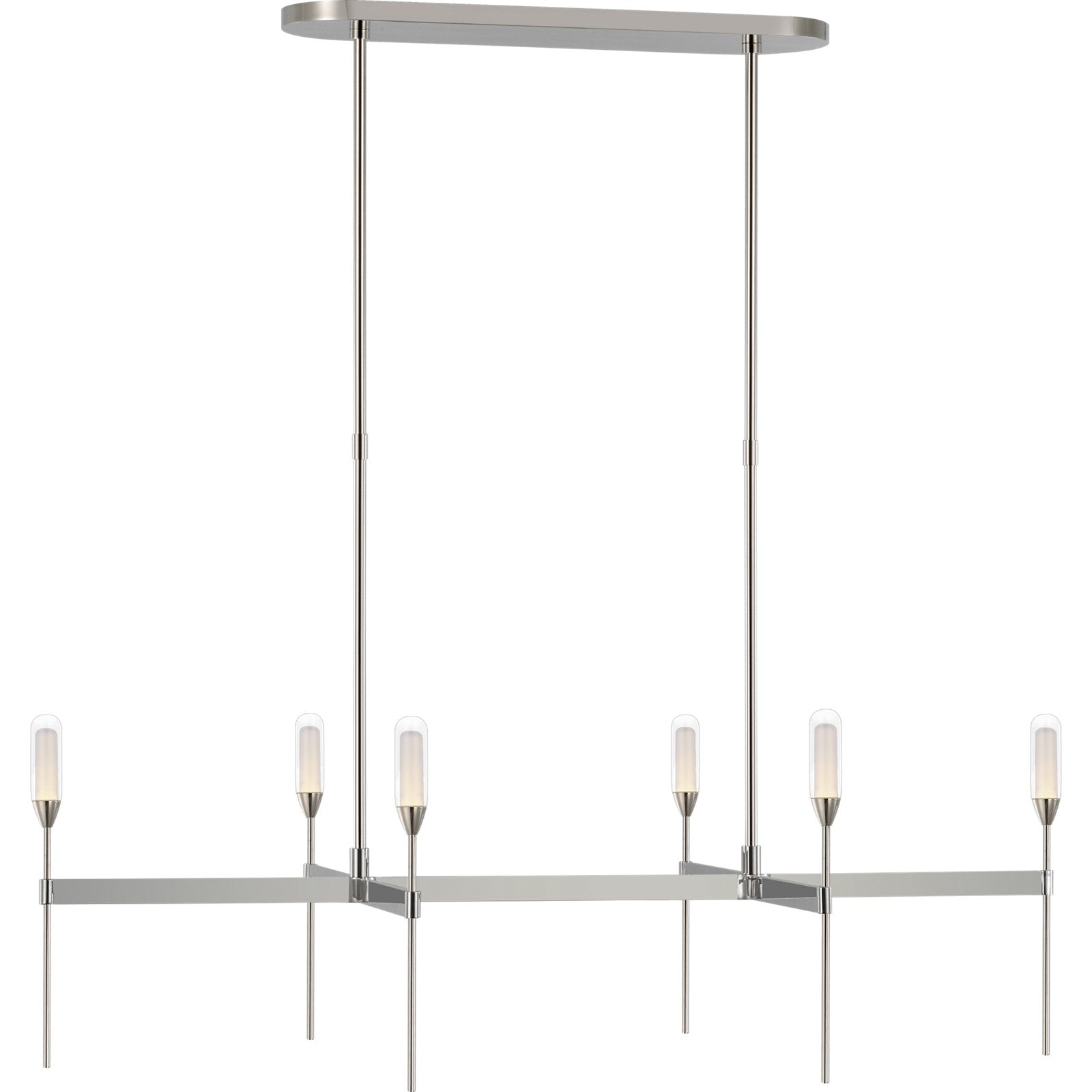 Overture Medium Uplight Linear Chandelier - Visual Comfort Ceiling Lights