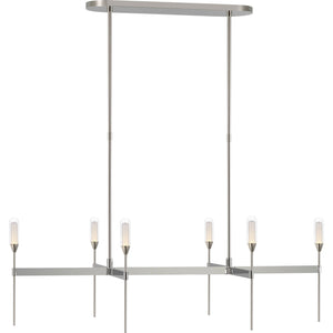 Overture Medium Uplight Linear Chandelier - Visual Comfort Ceiling Lights