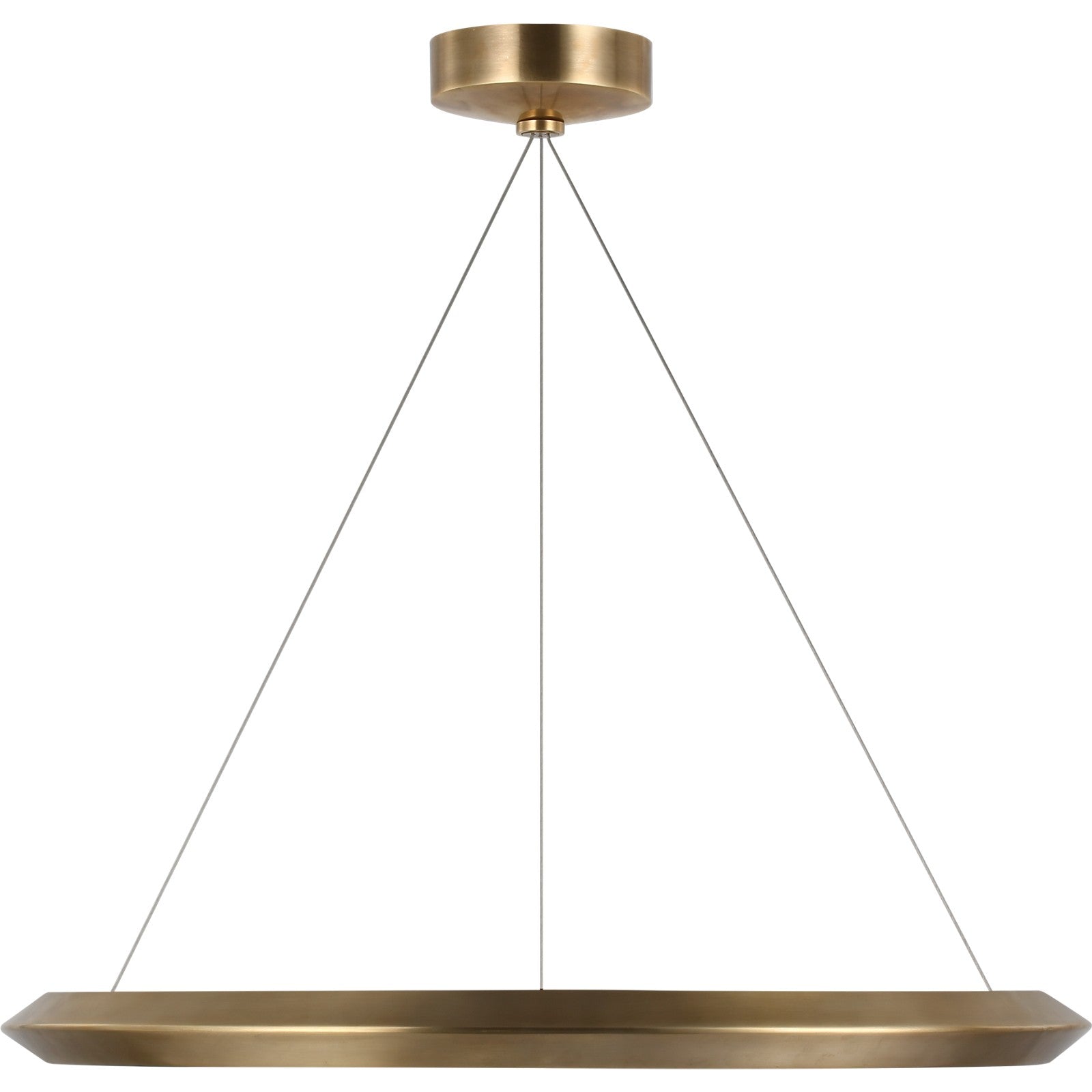 Encircle 28" Ring Chandelier - Visual Comfort Ceiling Lights