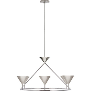 Orsay Large Ring Chandelier - Visual Comfort Ceiling Lights
