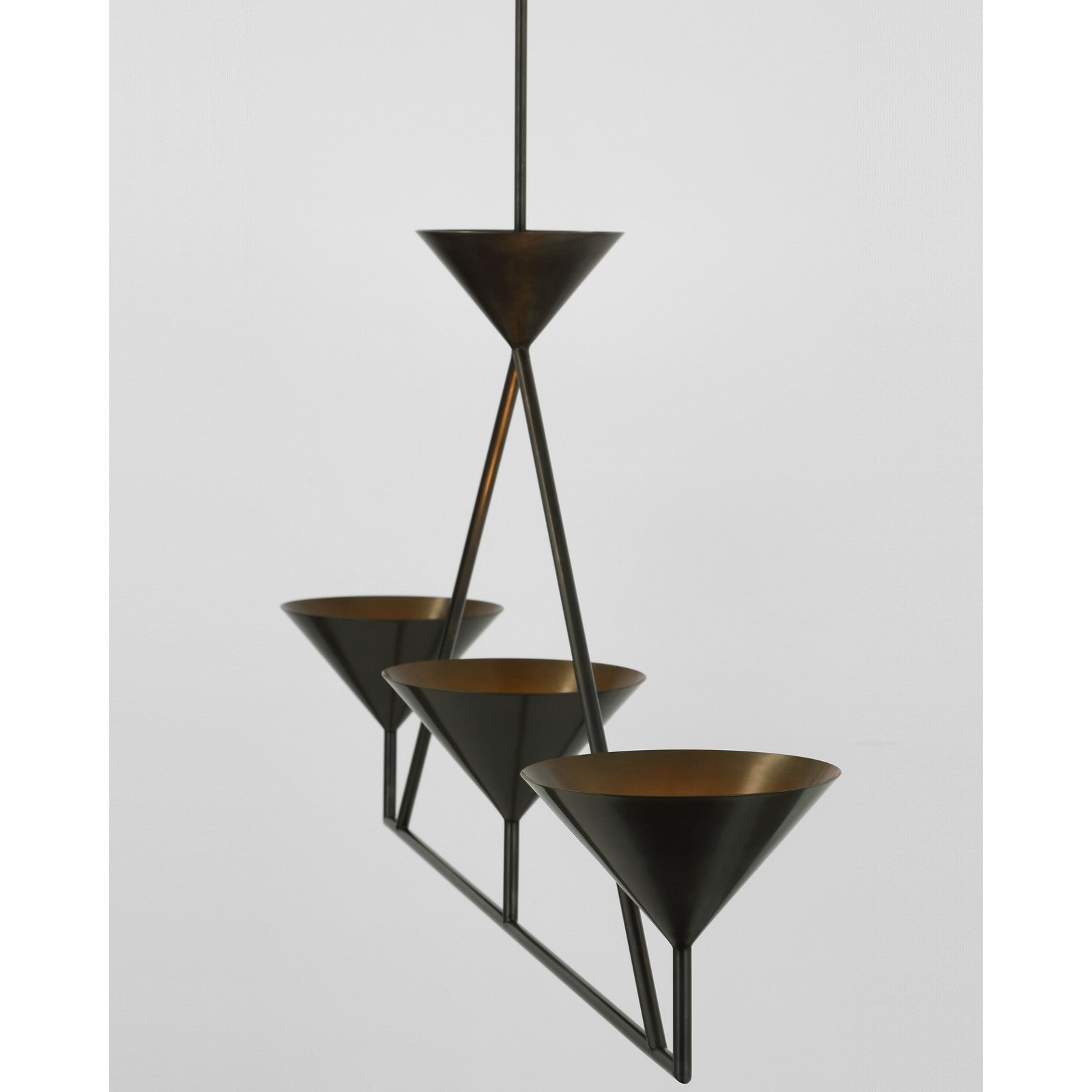 Orsay Medium 3-Light Linear Chandelier - Visual Comfort Ceiling Lights
