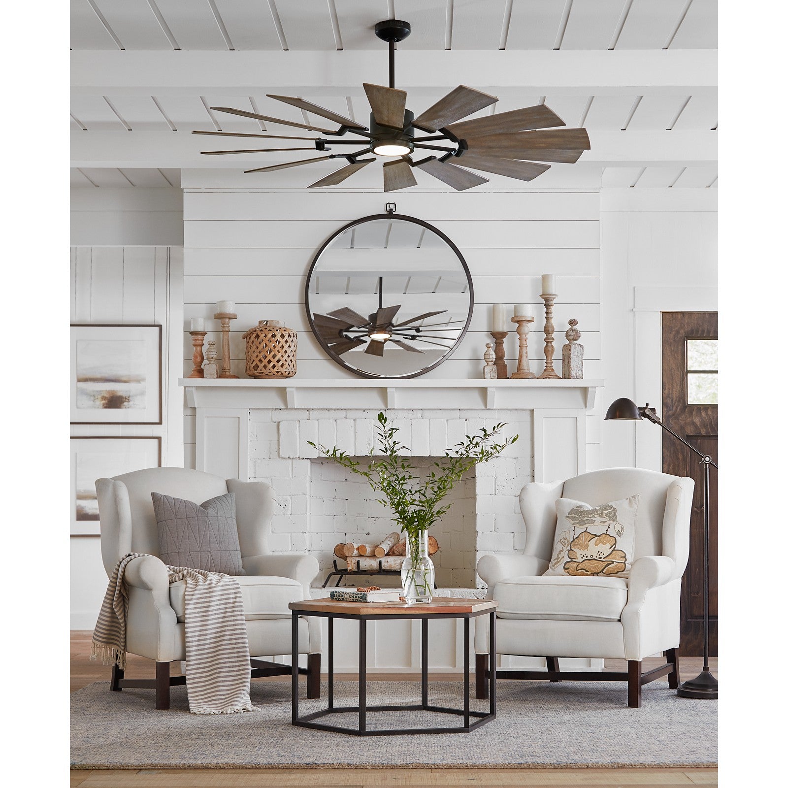 Prairie 62" LED Ceiling Fan - Visual Comfort Fan 5