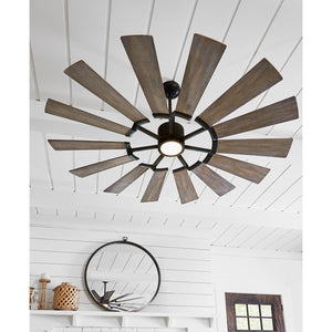 Prairie 62" LED Ceiling Fan - Visual Comfort Fan 4