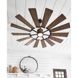 Prairie 62" LED Ceiling Fan - Visual Comfort Fan 3