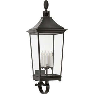 Rosedale Classic Large Tall Bracketed Wall Lantern - Visual Comfort Outdoor Lighting