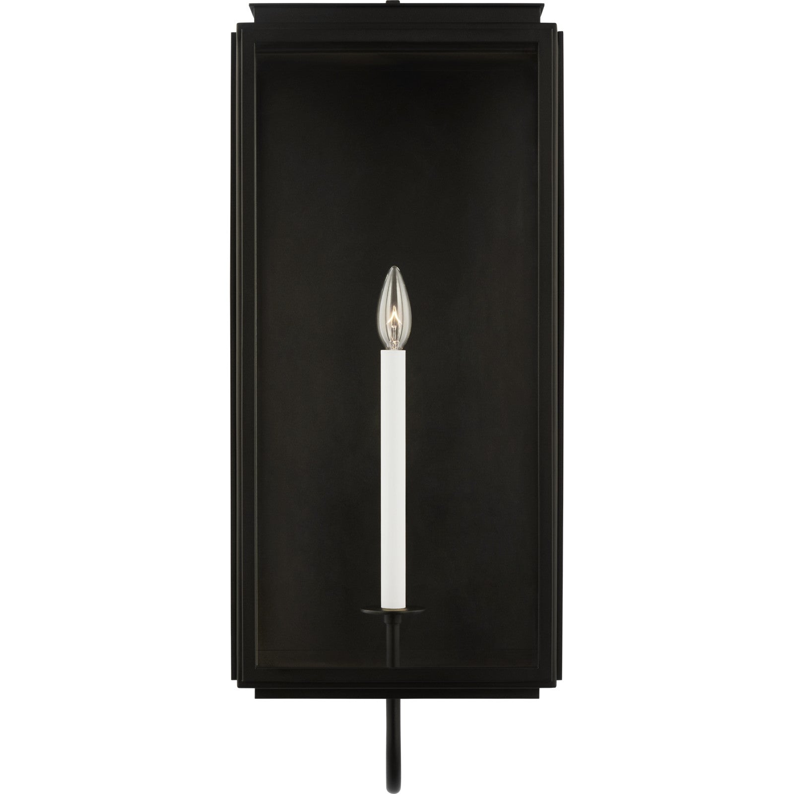 Edgar Extra Large Wall Lantern Textured Black - Ralph Lauren Outdoor Lighting