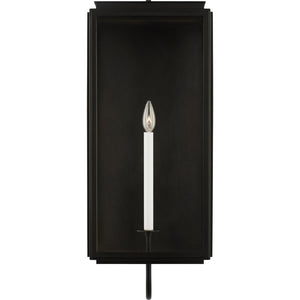 Edgar Extra Large Wall Lantern Textured Black - Ralph Lauren Outdoor Lighting