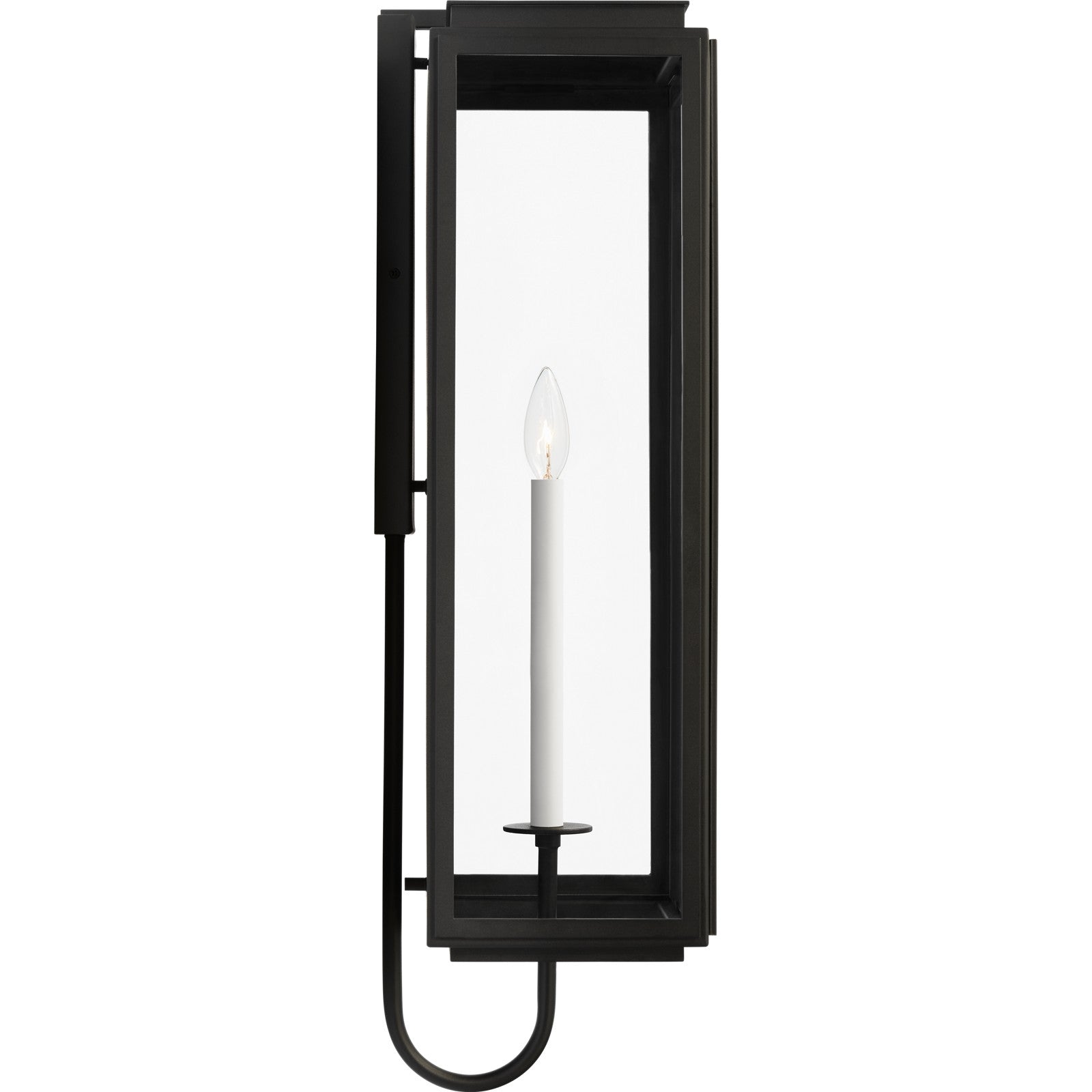Edgar Extra Large Wall Lantern Textured Black - Ralph Lauren Outdoor Lighting