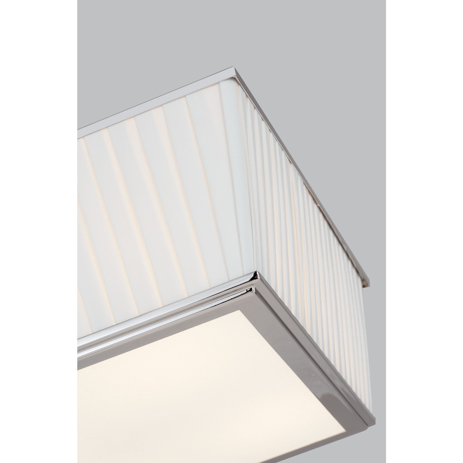 Esther Flush Mount Polished Nickel - Ralph Lauren Ceiling Lights