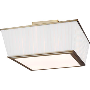 Esther Flush Mount Polished Nickel - Ralph Lauren Ceiling Lights