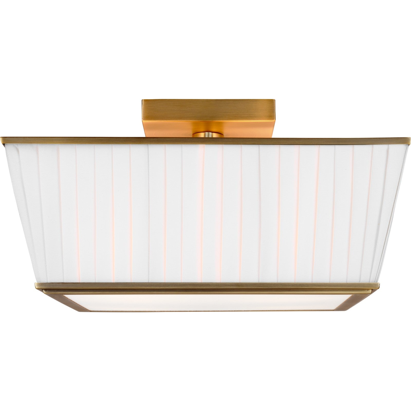 Esther Flush Mount Polished Nickel - Ralph Lauren Ceiling Lights