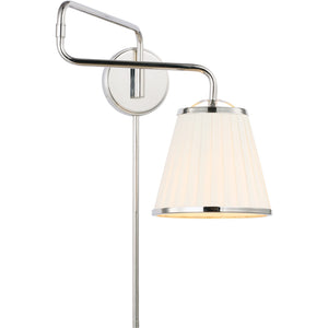 Esther Swing Arm Sconce Polished Nickel - Ralph Lauren Wall Lights