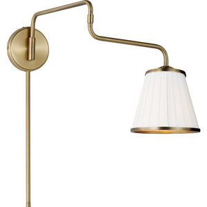 Esther Swing Arm Sconce Polished Nickel - Ralph Lauren Wall Lights