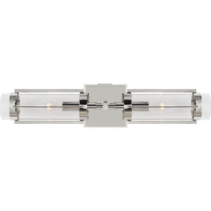 Flynn Linear Sconce Polished Nickel - Ralph Lauren Wall Lights