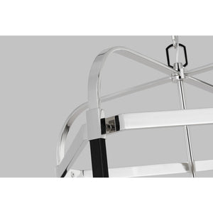 Hadley Large Lantern Polished Nickel - Ralph Lauren Ceiling Lights