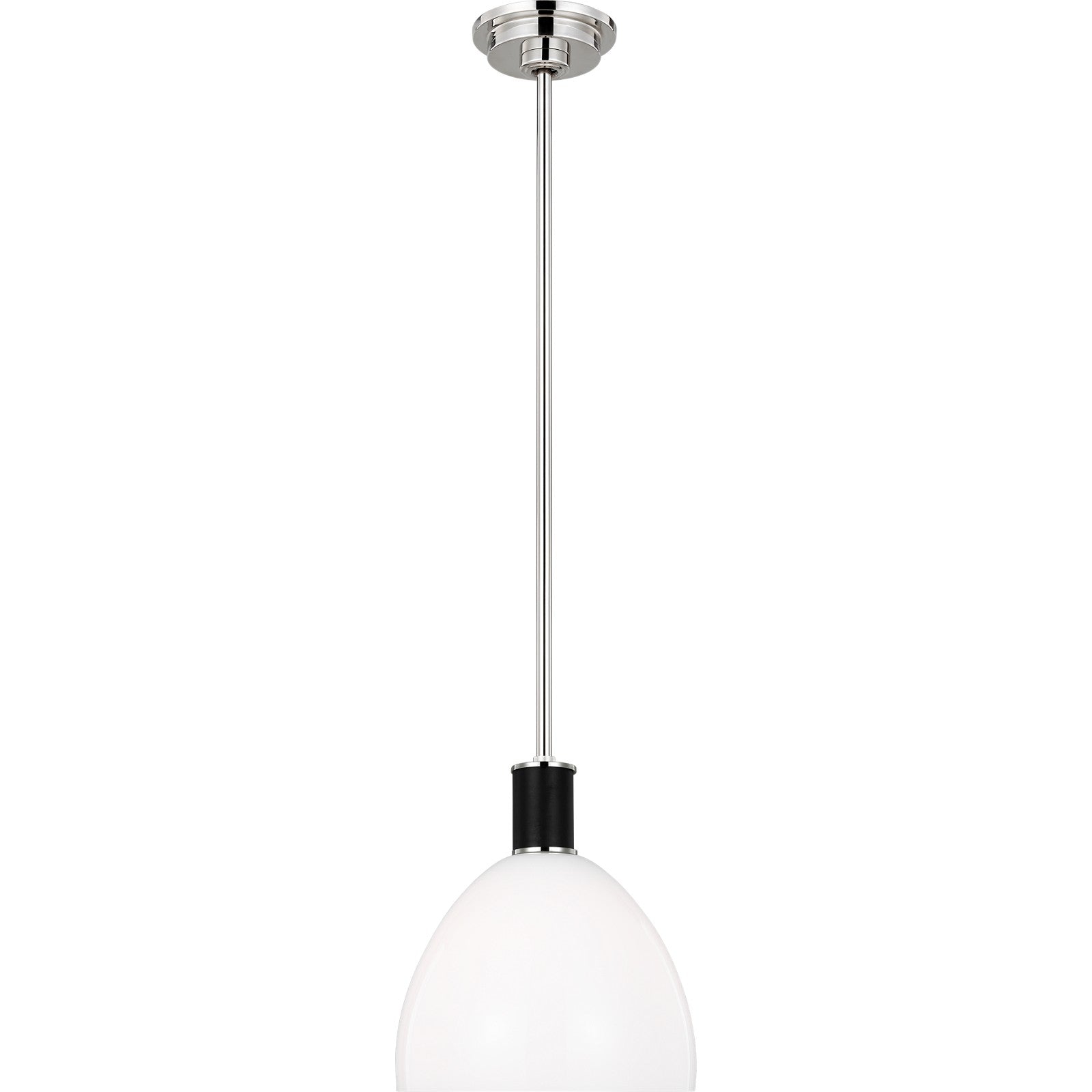 Hadley Small Pendant Polished Nickel - Ralph Lauren Ceiling Lights