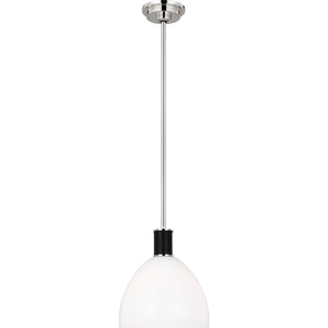 Hadley Small Pendant Polished Nickel - Ralph Lauren Ceiling Lights